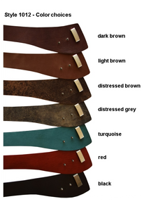 Solid Leather Waist Belt Style# 1012