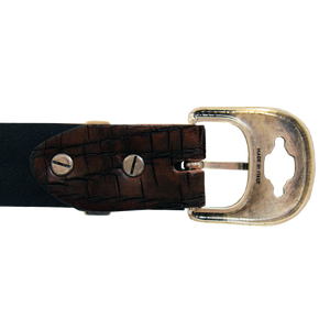 Solid Leather Belt Style# 352104