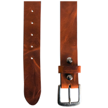 Load image into Gallery viewer, Solid Leather Belt Style# 400103
