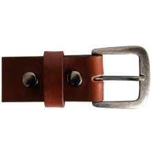 Load image into Gallery viewer, Solid Leather Belt Style# 400403
