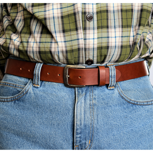 Solid Leather Belt Style# 400403
