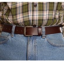 Load image into Gallery viewer, Solid Leather Belt Style# 400404
