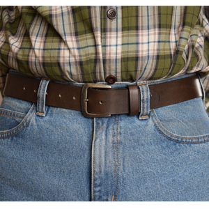 Solid Leather Belt Style# 400410