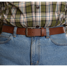Load image into Gallery viewer, Solid Leather Belt Style# 400502
