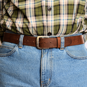 Solid Leather Belt Style# 401402