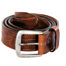 Load image into Gallery viewer, Solid Leather Belt Style# 403203
