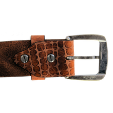 Load image into Gallery viewer, Solid Leather Belt Style# 403303
